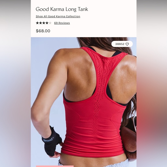 FP Movement by Free People Good Karma long Tank. NWOT multiple colors - Picture 2 of 6